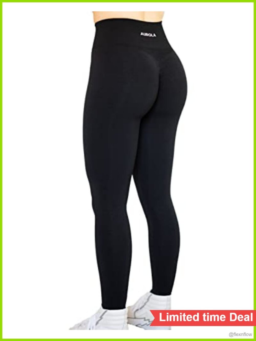Seamless Scrunch Leggings High Waist Tummy Control Yoga Pants